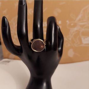 Avon Grey Mother of Pearl Statement Ring